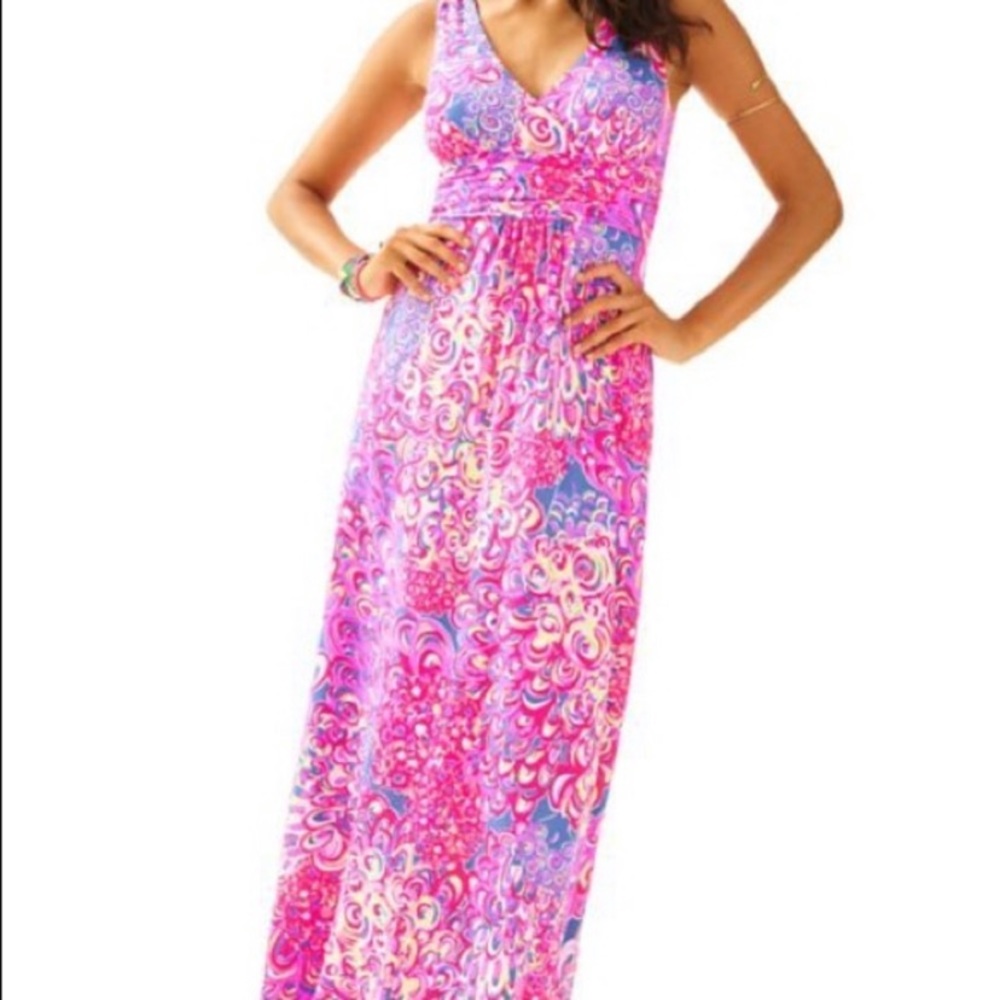 LILLY PULITZER Sloane Maxi Dress/Lilly’s Lagoon